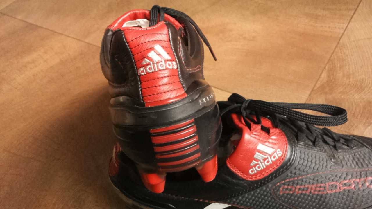 ADIDAS PREDATOR размер EUR40 2/3 / UK7 бутонки естествена кожа 32-11-S