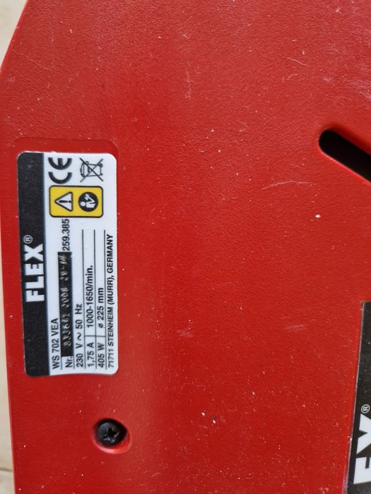 Flex WS 702 VEA - slefuitor girafa