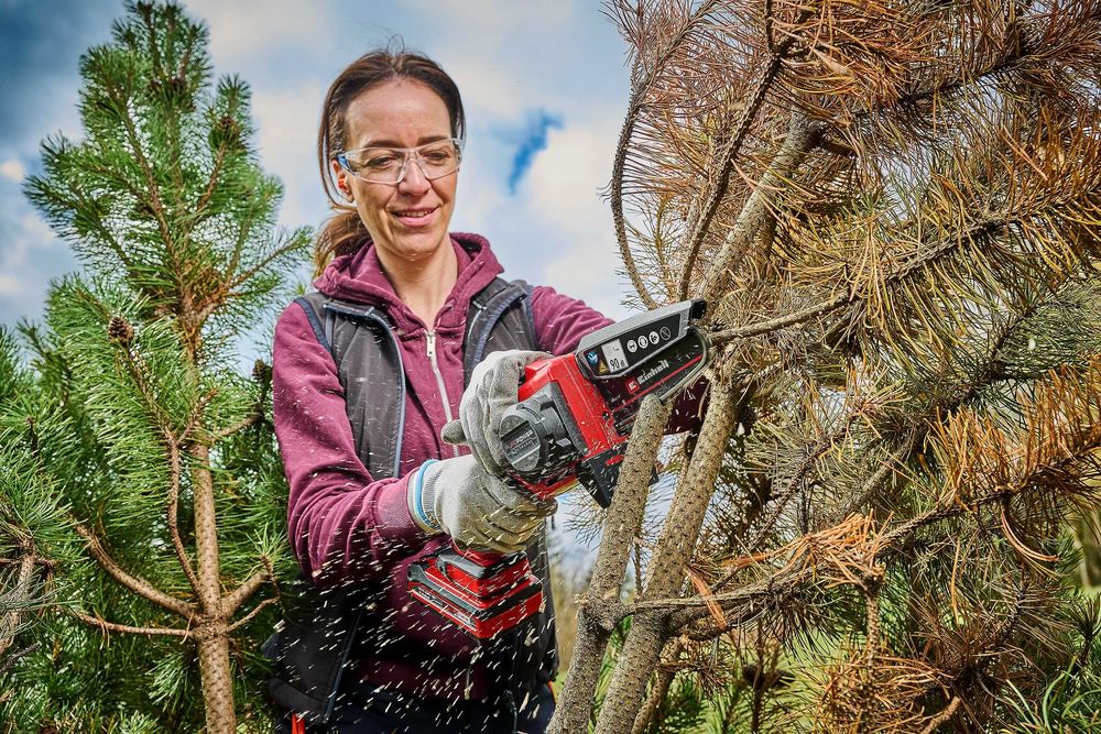 Аккумуляторная Пила Einhell GE-PS 18/15 Li BL+2,5AhЗ/У бензопила Stihl