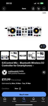 Mixer dj control bluetooth ,whireless