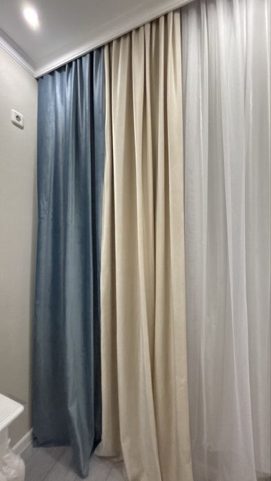 Шторы комбинированный