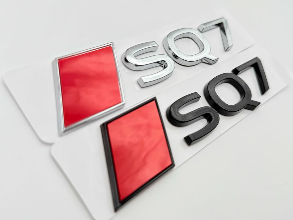 Emblema AUDI SQ7 spate negru NOU