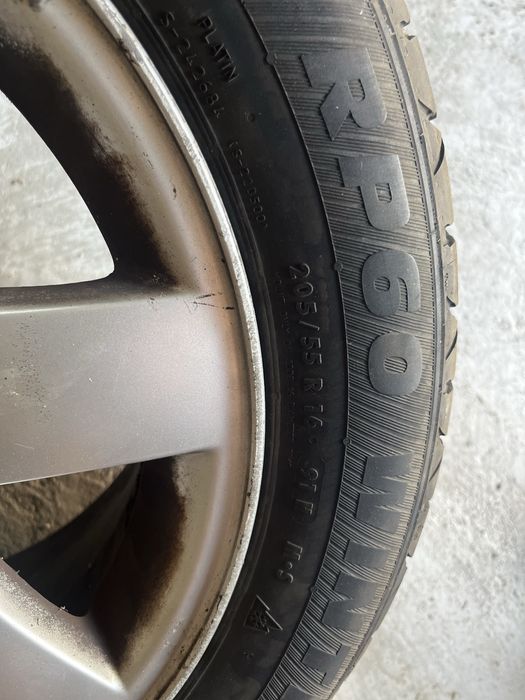 4 бр BMW джанти 16” със зимни гуми 205/55/16