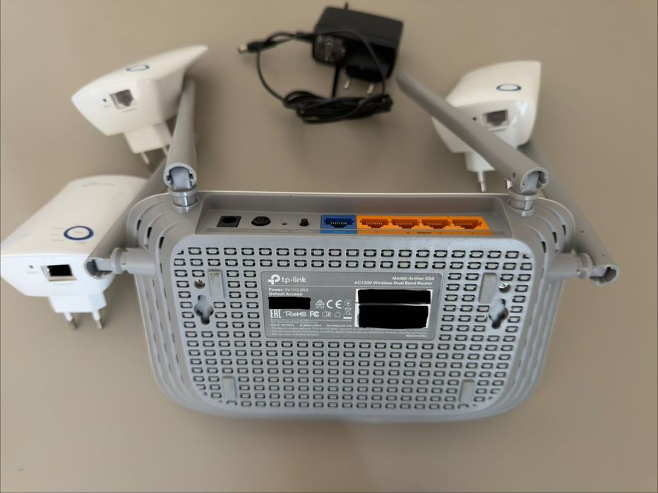 Router Wireless TP-Link Archer C50 +3x Wireless Range Extender
