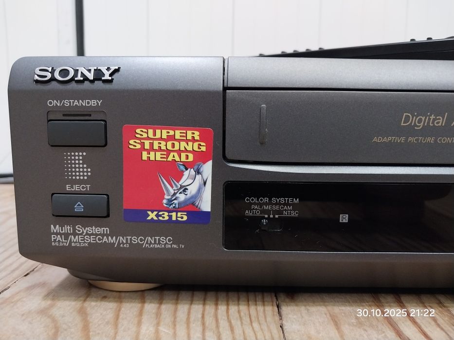 видеомагнитофон sony slv-x315mj видео магнитофон