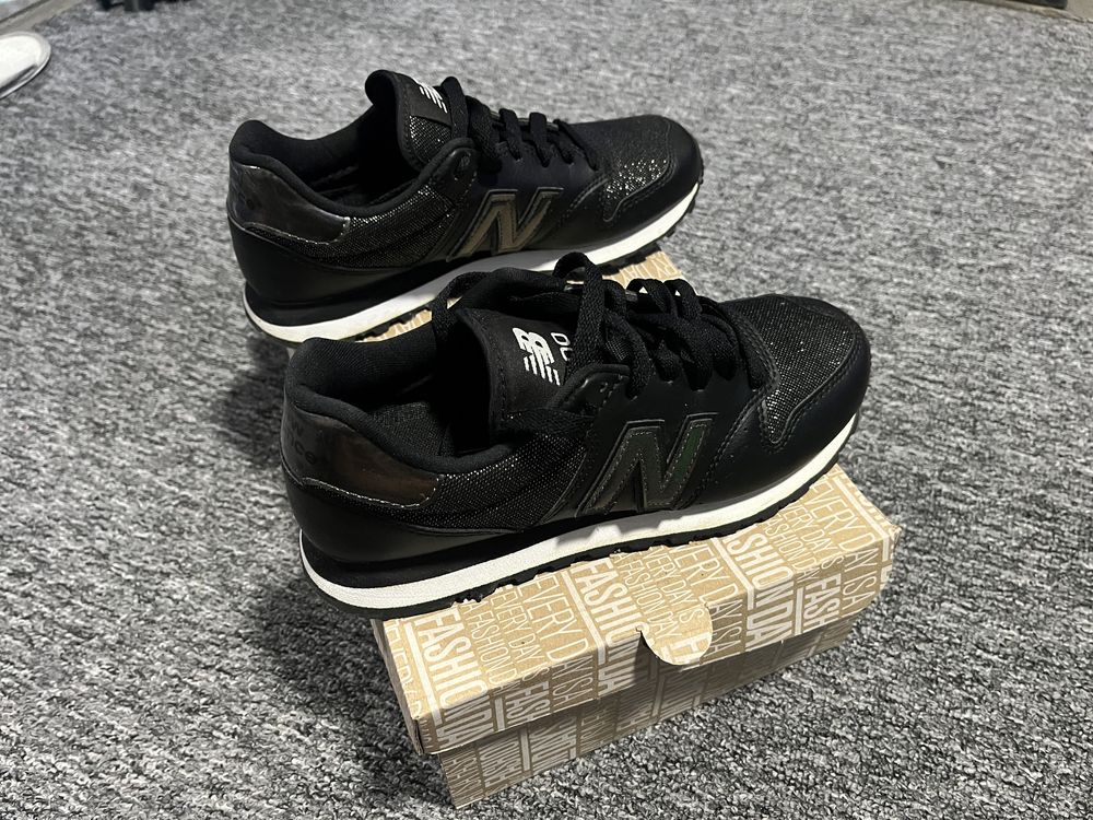 New Balance Dama, Adidasi/tenisi din piele ecologica 37.5