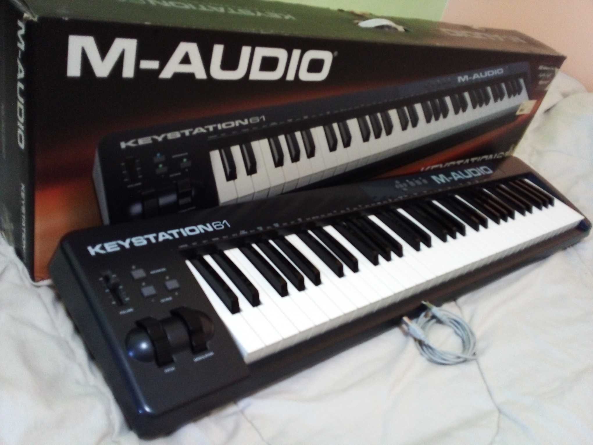 Keystation 61 Midi Keyboard
