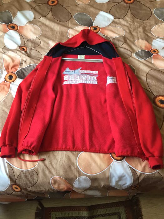 Hanorac cu gluga, rosu, Hurghada, Egipt, original