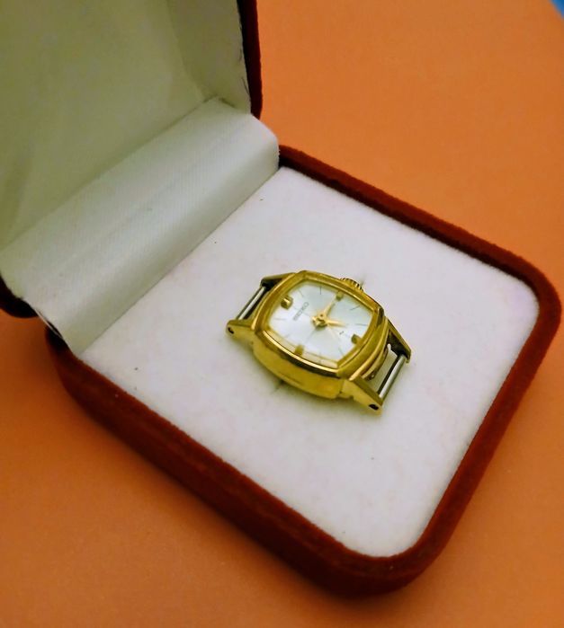 Seiko Japan dama original 17 jewels , mecanic , placat cu aur