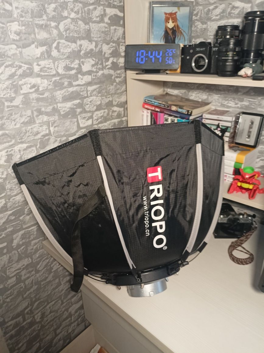 Софтбокс triopo 65см крепление bowens