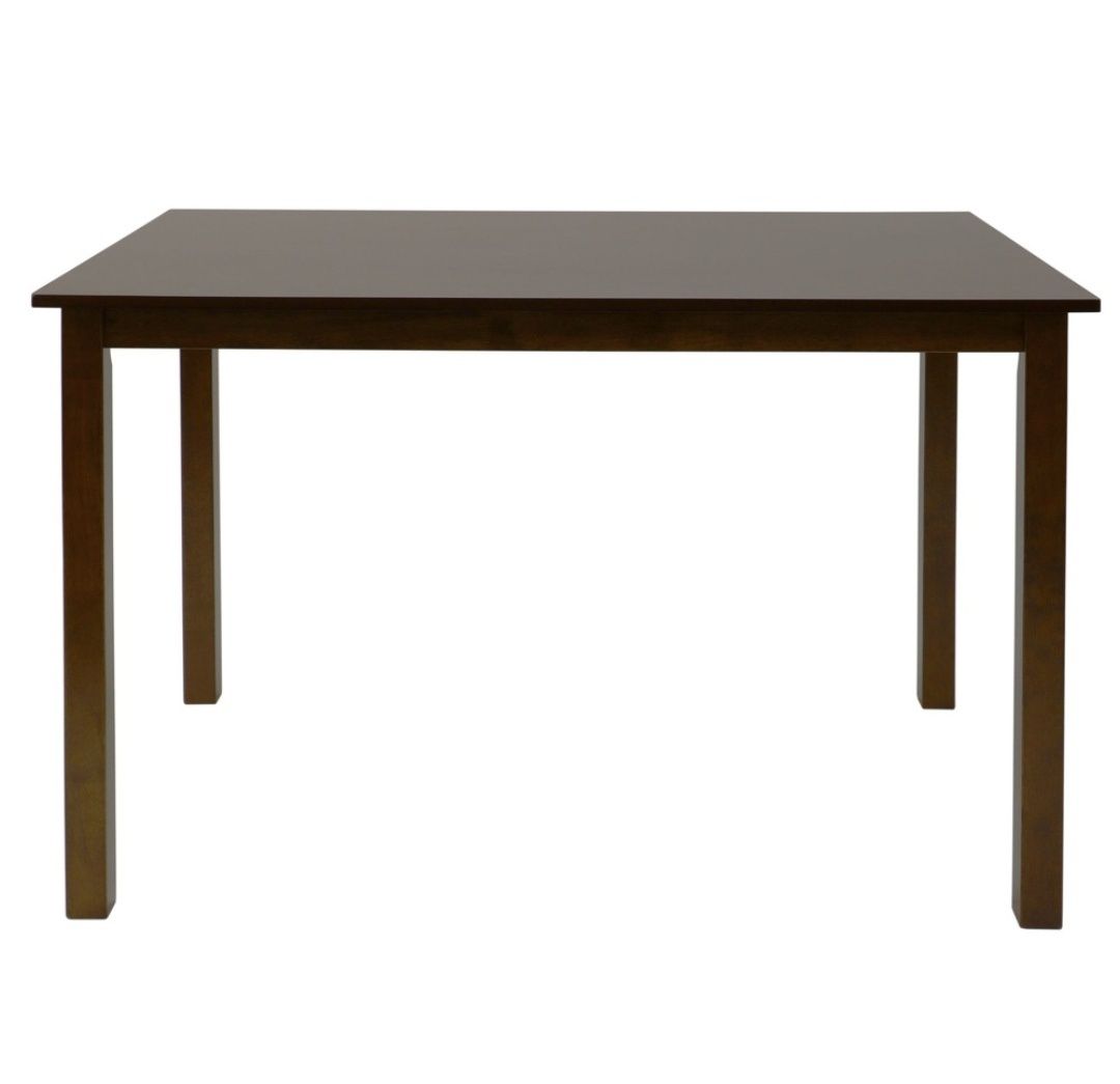 Masa dining, 110x70x76 cm, MDF/Stejar, Walnut