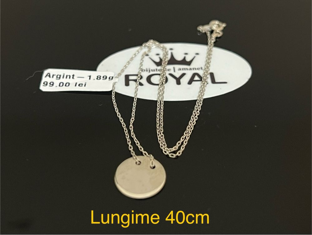 Bijuteria Royal CB : Lant dama argint 925 1,89gr lungime 40cm