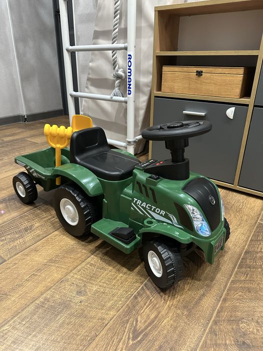 Машинка трактор с прицепом