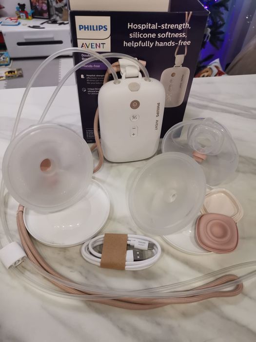 Pompa de san electrica dubla PHILIPS AVENT SCF532/11, 200ml,