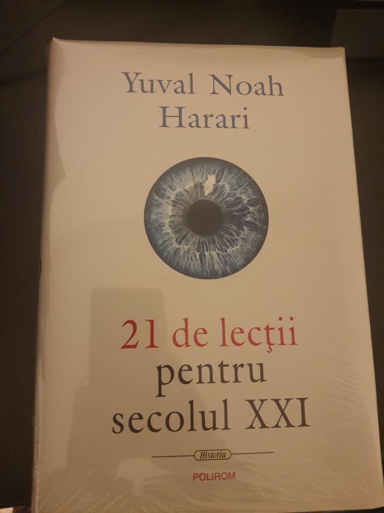 Vând carte sigilată 21 de lecții pt secolul XXI,scrisă de Yuval Noah!