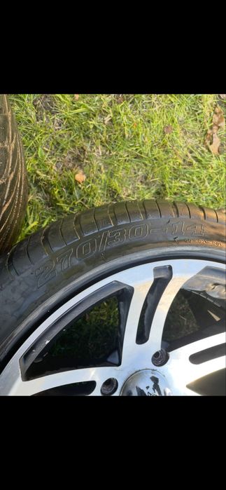 Джанти за АТВ 4x100 със спортни гуми 14 цола