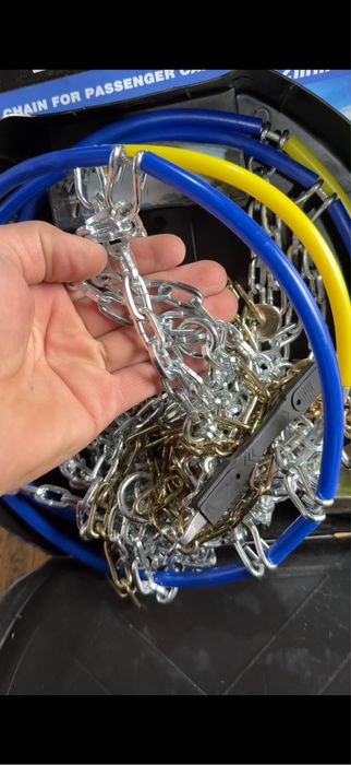 Цеп на шинах для машины