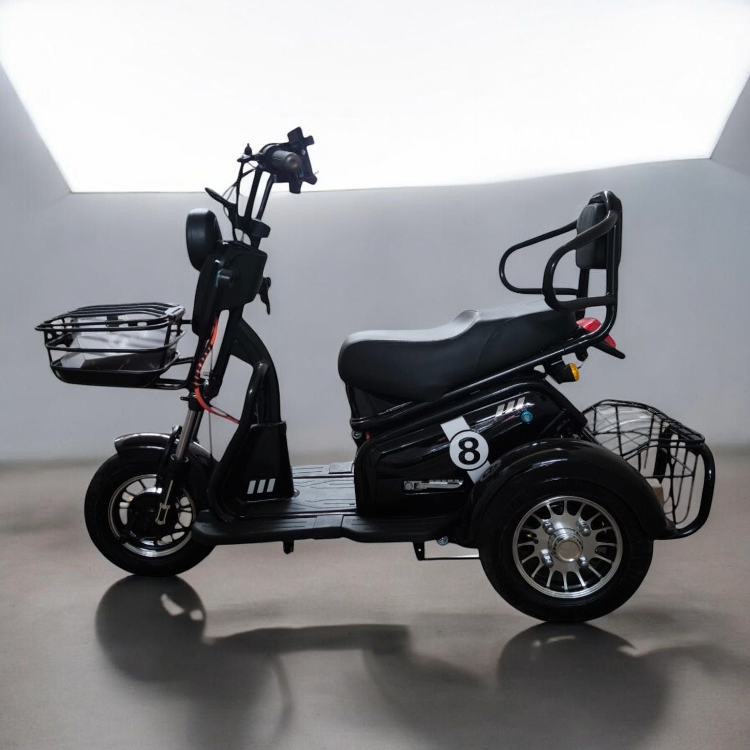 Електрическа триколка -Двуместна LA-60 PUDDING 1500W