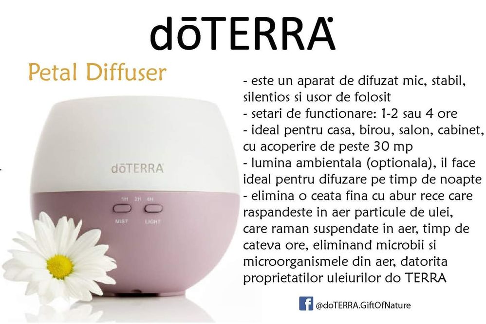 Petal difuser doTERRA