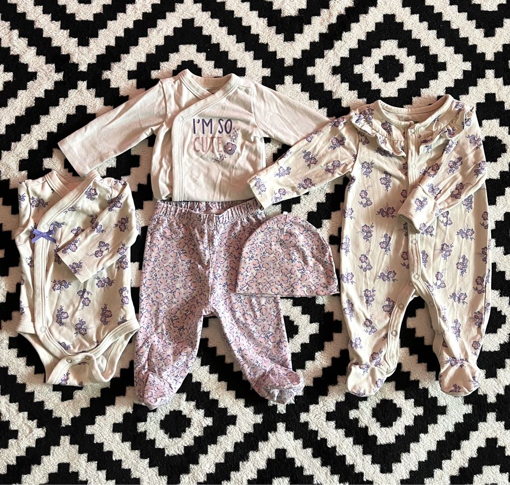 Lot haine LC WAIKIKI pentru fetita ( 0-1 luni , 50/56 cm)