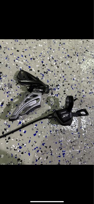 Schimbator fata Shimano Deore XT Dynasys-11 pentru 2 foi.
