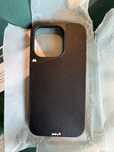 Husă Iphone 15 pro Mous Black Leather