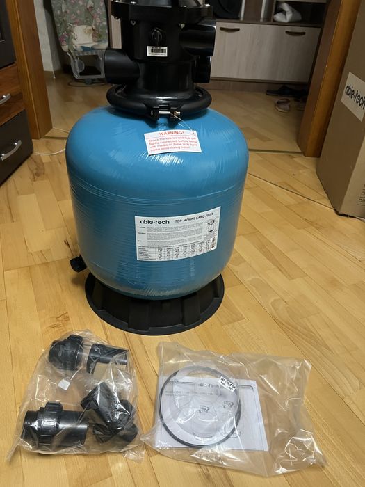 Новый песочный фильтр TOP MOUNT FILTER V400