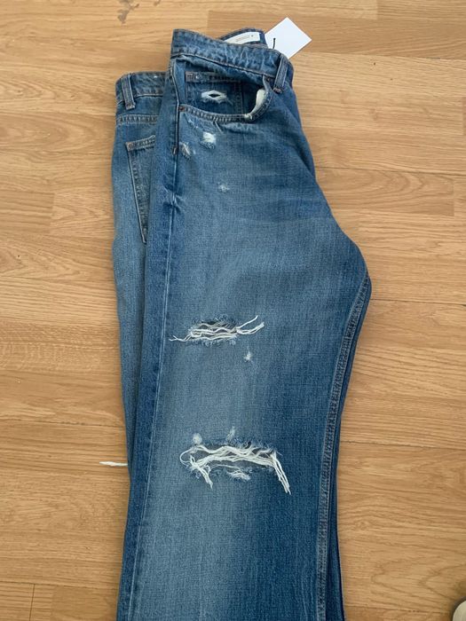 широки дънки zara