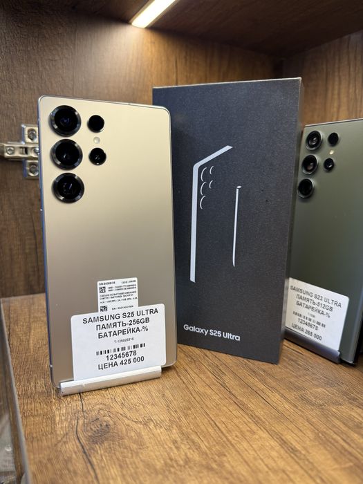 Samsung S25 Ultra 256GB с коробкой