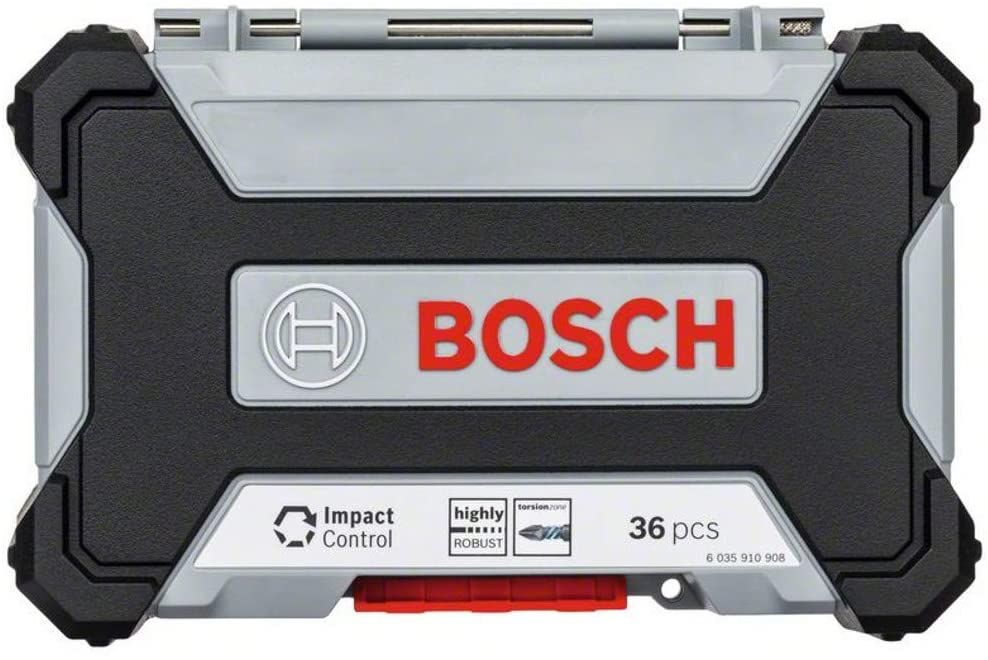 Set 36 accesorii insurubare cu impact, Bosch Impact Control,sigilat