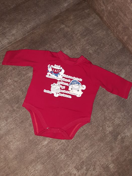 Боди на девочку 1-3мес.