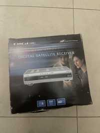 Digital satellite receiver DIGI + antena satelit