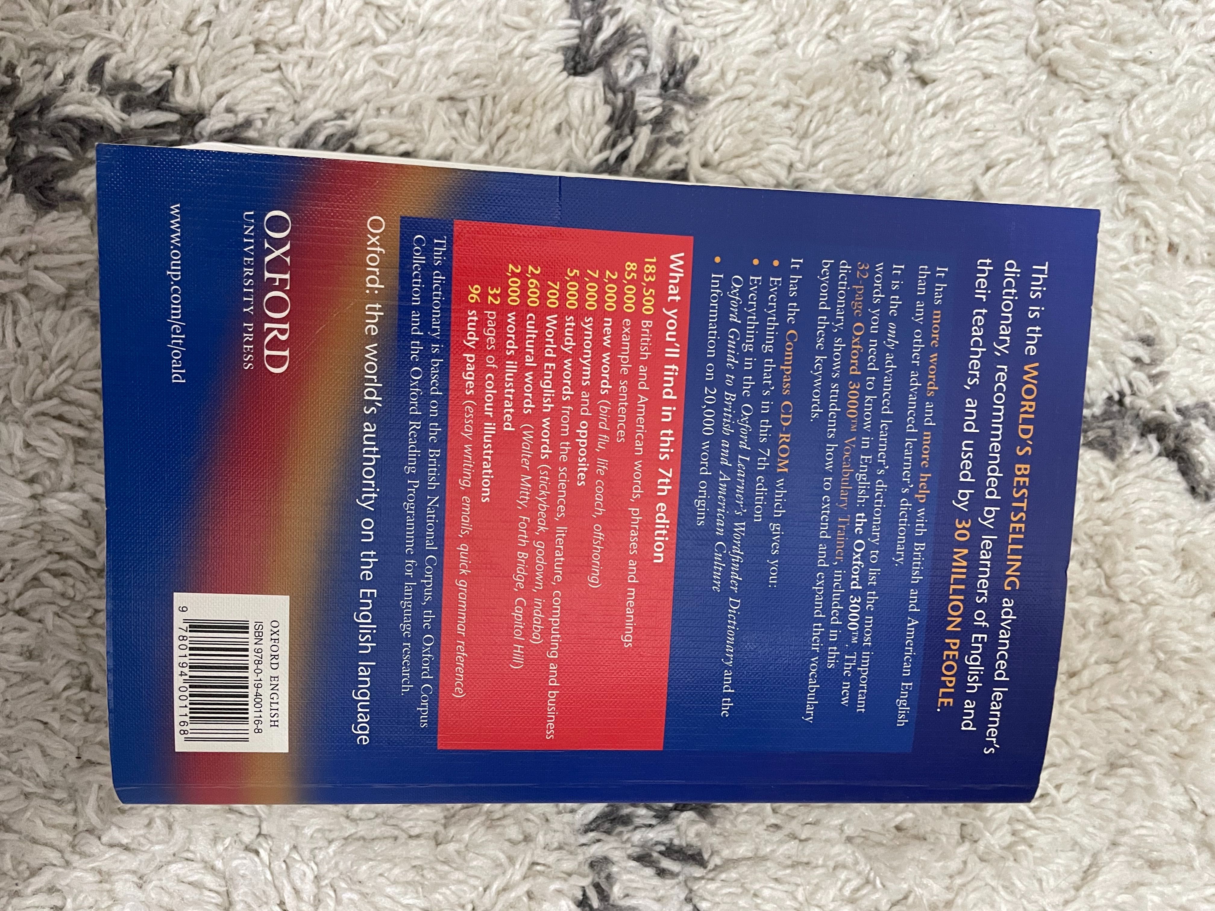 Oxford Advanced Learner's Dictionary 7th Edition + CD