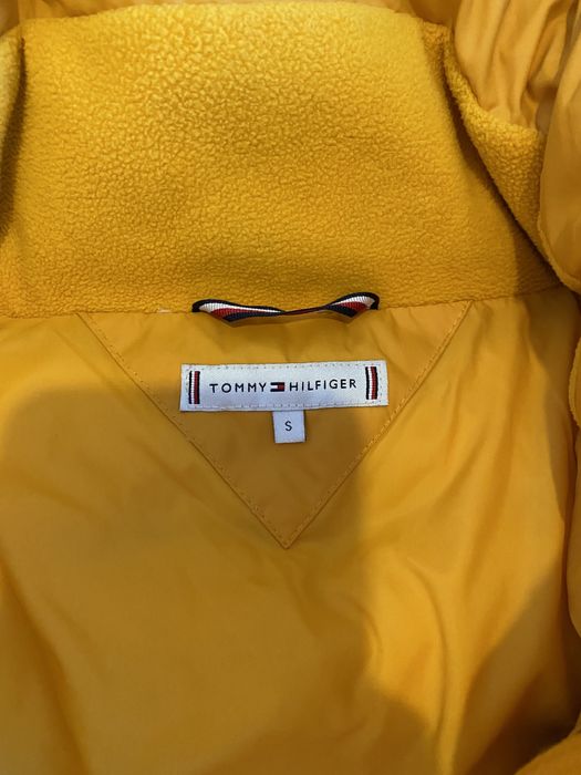 Tommy Hilfiger зимно яке с качулка S, естествен пух, 100% оригинал!
