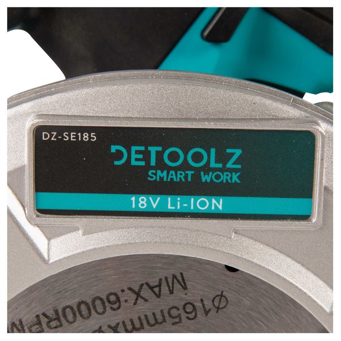 Fierastrau circular mana 18V fara perii 165mm 2 baterii (DZ-SE185+)