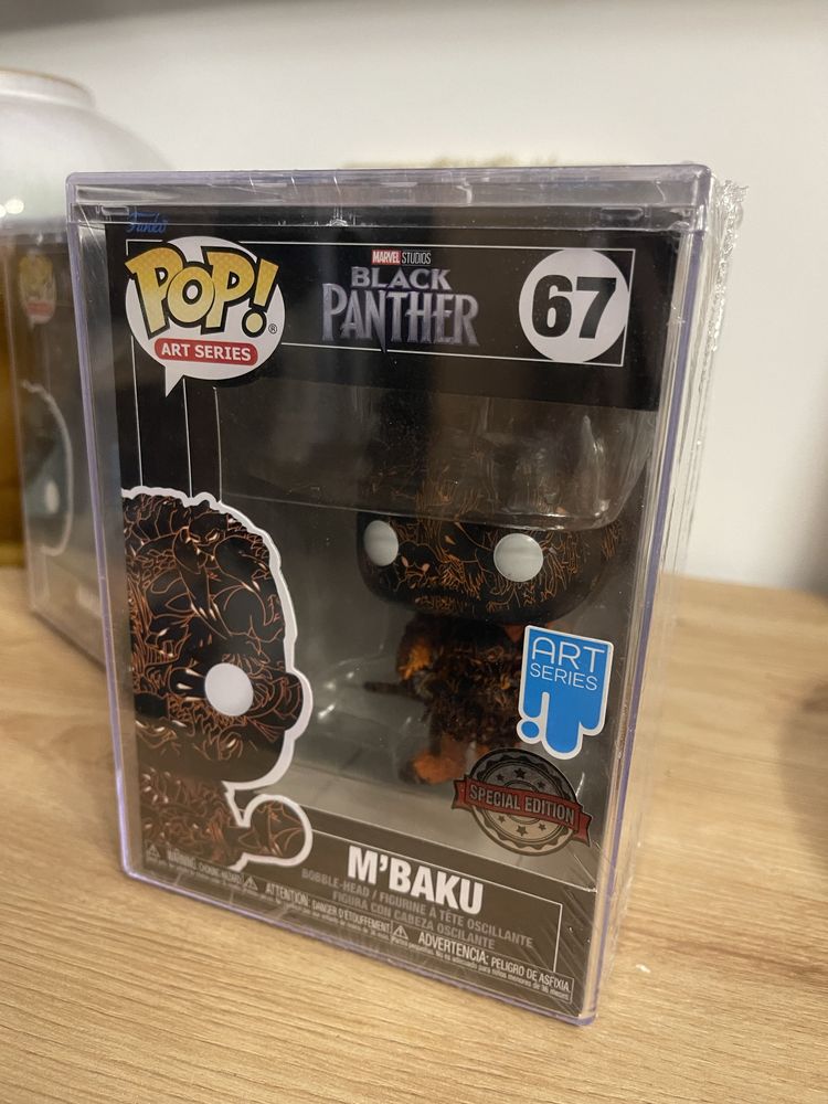 Funko Pop Special Edition Art Series Black Panther