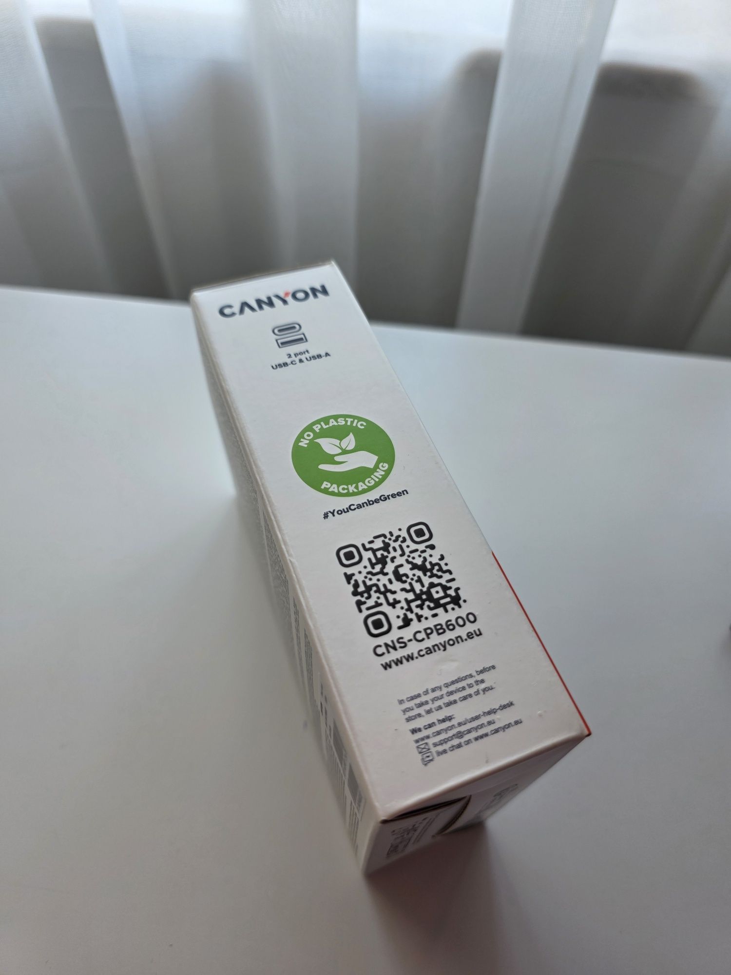 Безжична преносима батерия Canyon power bank OnPower 600