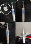 Periuță electrică Oral-B Braun, alb/albastru