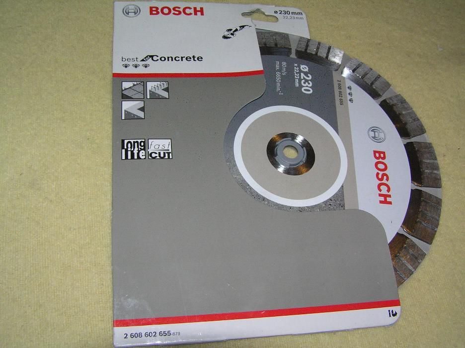 disc diamantat Bosch 230mm beton si fier