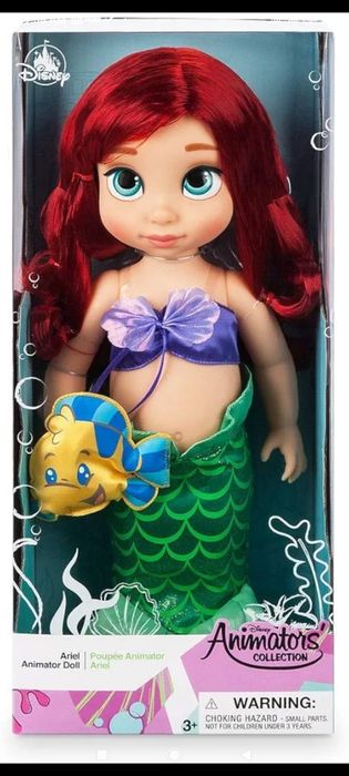 Оригинална кукла Ариел Малкaта русалка от Disney, Animators Collection