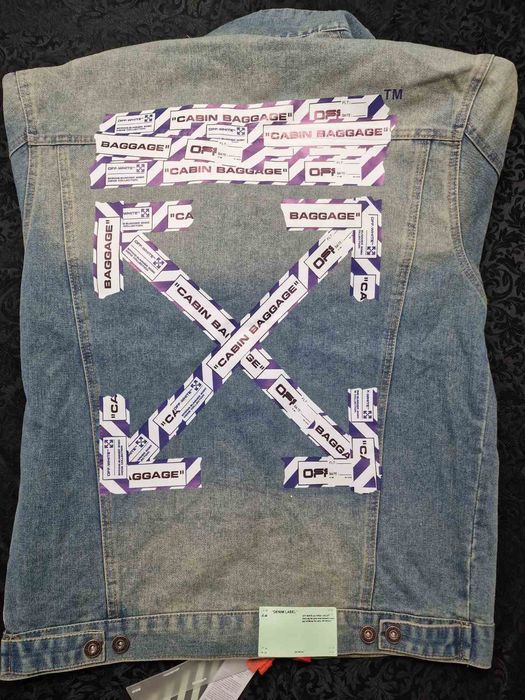 Off white дънково яке