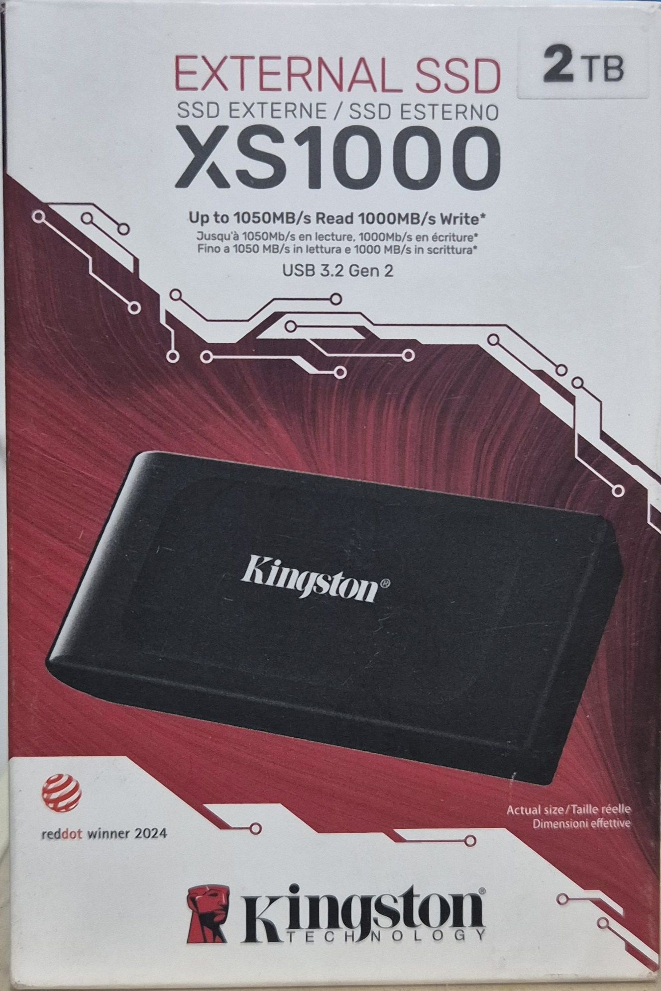 Kingstone SSD 2TB black