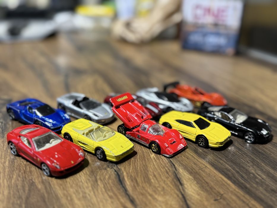 10 Ferrari Hot Wheels редки стари модели