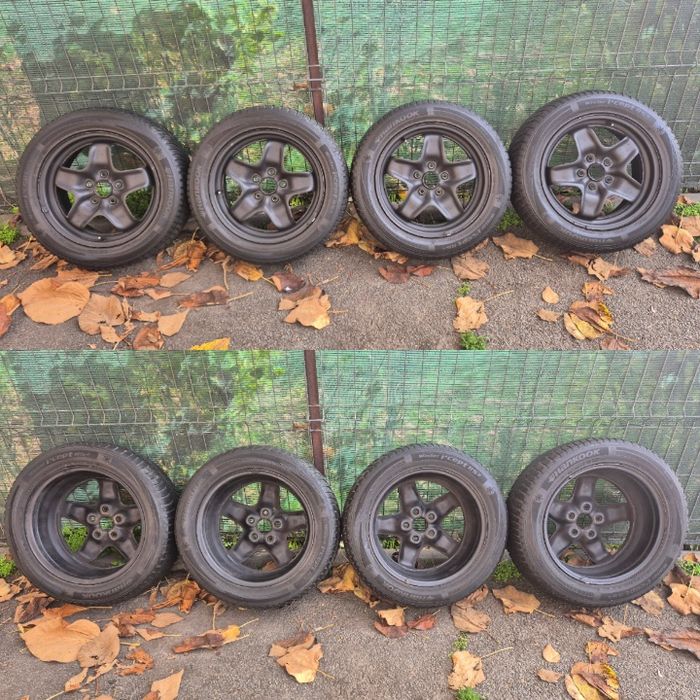 Jante structurale VW 5x112 cu anvelope iarna Hankook Winter I*cept RS2