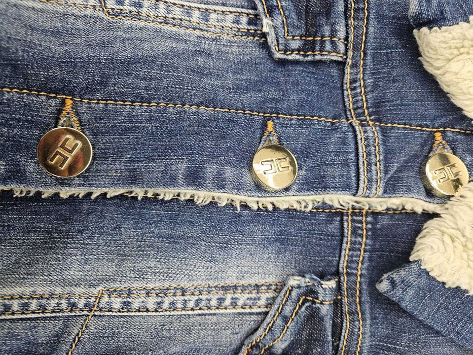 Дамски дънков елек Elisabetta Franchi