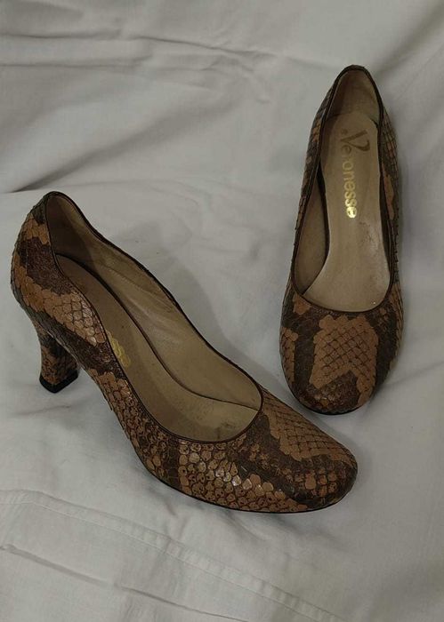 pantofi piele sarpe VERONESE