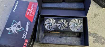 Placa video  Radeon RX 6700 XT Hellhound, 12GB GDDR6 , la cutie ca nou