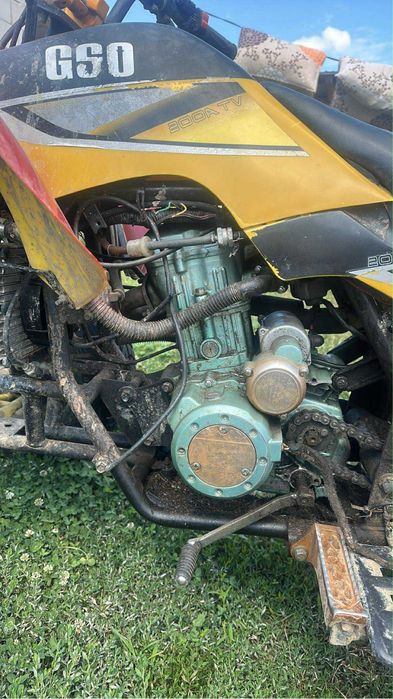 Vand atv de 200cc racire pe apa!