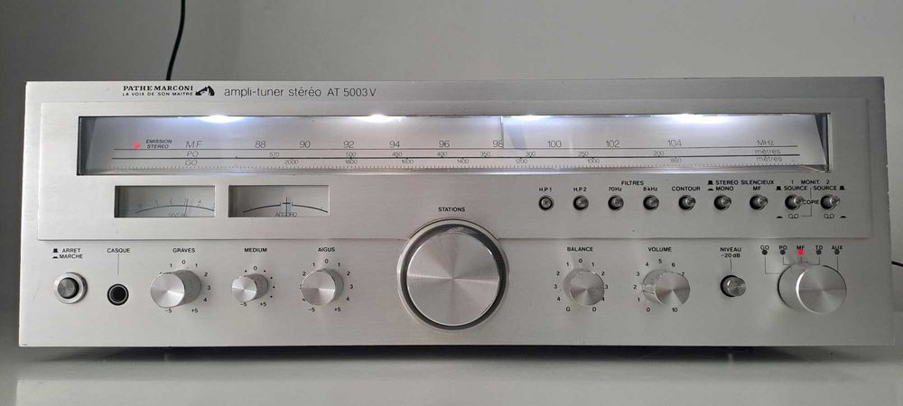 Pathe Marconi AT 5003 V amplificator vintage statie amplituner receive