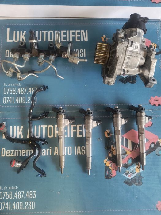 Kit Injector pompa injecție rampa retur Dacia Renault Nissan 1.5 Dci E